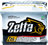 Bateria automotiva Zetta
